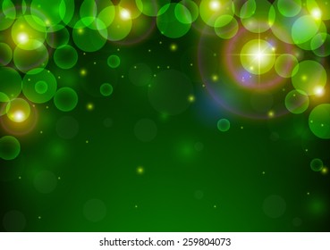 Abstract green background 