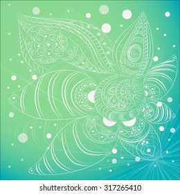 Abstract green background