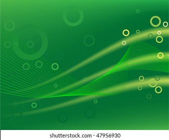 Abstract green background