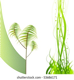 abstract green background