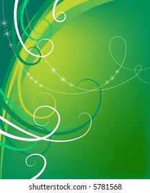 Abstract green background