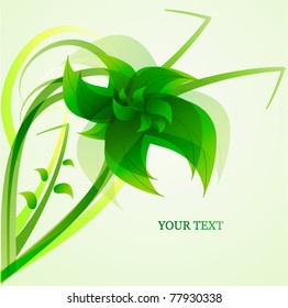 abstract green background