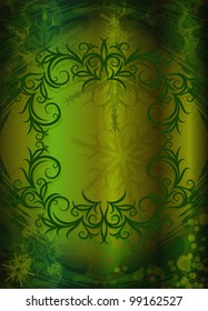 Abstract green background