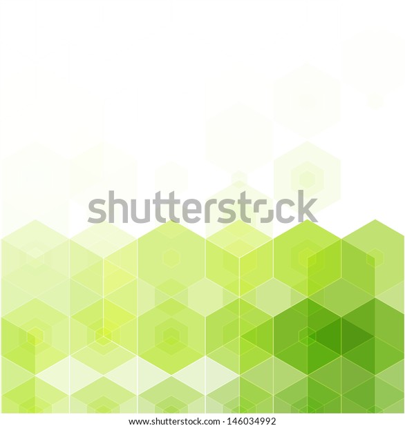 抽象的な緑の背景 のベクター画像素材 ロイヤリティフリー