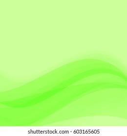 Abstract green background, banner design template, vector illustration