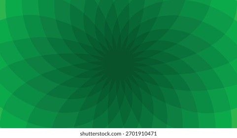 abstract green background with circles
