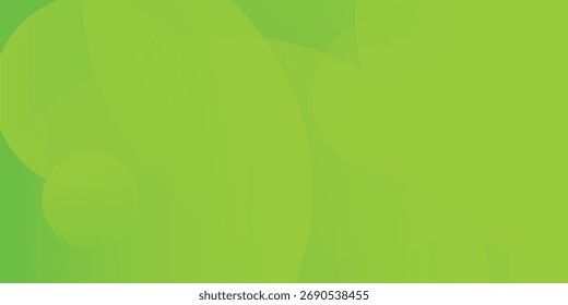 Abstractas fondo verde con círculos. Composición de Formas dinámicas. Vector Eps10