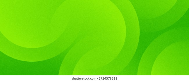 Abstractas fondo verde con círculos. Composición de Formas dinámicas. Eps10