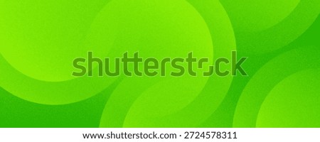 Abstract green background with circles. Dynamic shapes composition. Eps10