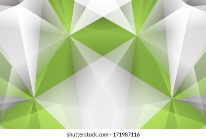 Abstract green background. Clip-art