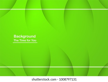 Abstract green background with copy space for white text. Modern template design for cover, brochure, web banner and magazine.