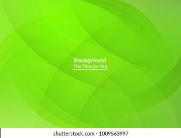 Abstract green background with copy space for white text. Modern template design for cover, brochure, web banner and magazine.