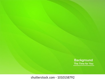 Fundo verde abstrato com espaço de cópia para texto branco. Design de modelo moderno para capa, brochura, banner web e revista.