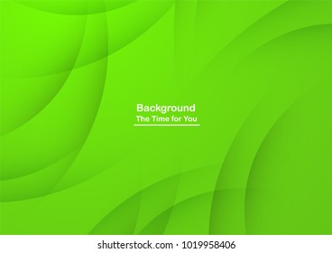 Abstract green background with copy space for white text. Modern template design for cover, brochure, web banner and magazine.