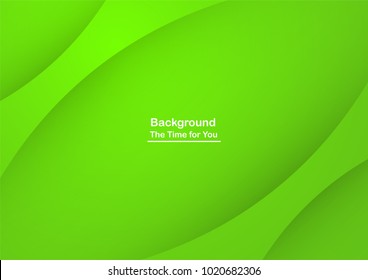 Abstract green background with copy space for white text. Modern template design for cover, brochure, web banner and magazine.