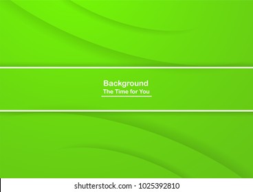Abstract green background with copy space for white text. Modern template design for cover, brochure, web banner and magazine.