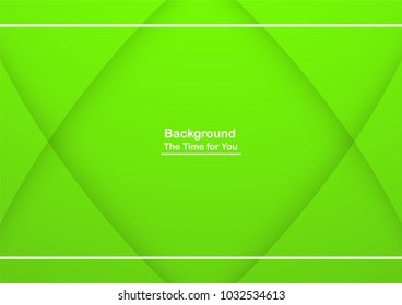 Abstract green background with copy space for white text. Modern template design for cover, brochure, web banner and magazine.