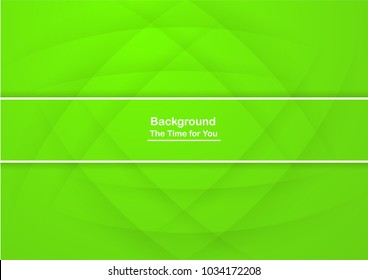Abstract green background with copy space for white text. Modern template design for cover, brochure, web banner and magazine.