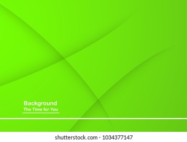 Abstract green background with copy space for white text. Modern template design for cover, brochure, web banner and magazine.