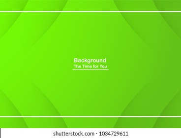 Abstract green background with copy space for white text. Modern template design for cover, brochure, web banner and magazine.
