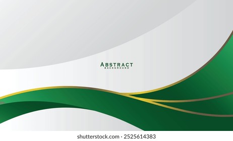 abstract green background design. modern green background template