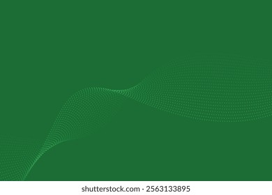 Abstract green background design template	