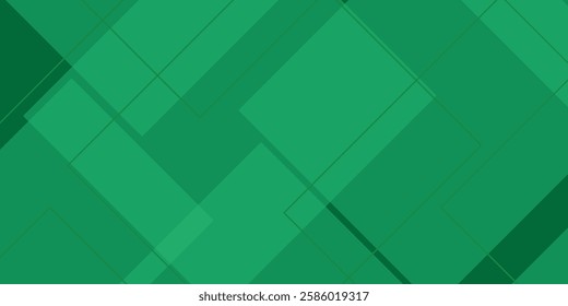 Abstract green background design wallpaper. Banner background. Full color, green and black gradations random slash. EPS Vector Illustration