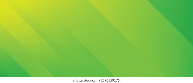 Abstract green background with diagonal lines. ideal for banner, header, cover, billboard, brochure, social media, EPS 10