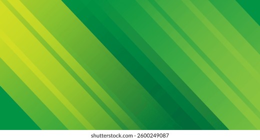 Abstract green background with diagonal lines.  ideal for banner, header, cover, billboard, brochure, social media, EPS 10