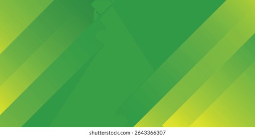 Abstract green background with diagonal lines.  ideal for banner, header, cover, billboard, brochure, social media, EPS 10