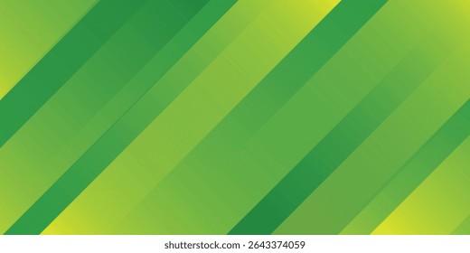 Abstract green background with diagonal lines.  ideal for banner, header, cover, billboard, brochure, social media, EPS 10
