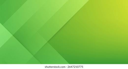 Abstract green background with diagonal lines.  ideal for banner, header, cover, billboard, brochure, social media, EPS 10