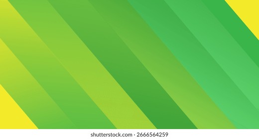 Fondo verde Abstractas con líneas diagonales. ilustración moderna