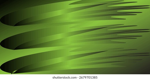 fundo verde abstrato. linhas e faixas diagonais