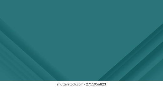 Abstrakter grüner Hintergrund, diagonale Linien und Streifen, Vektorgrafik
