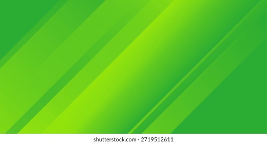 Fundo verde abstrato com linhas diagonais. ideal para banner, cabeçalho, tampa, outdoor, brochura, mídia social, EPS 10	

