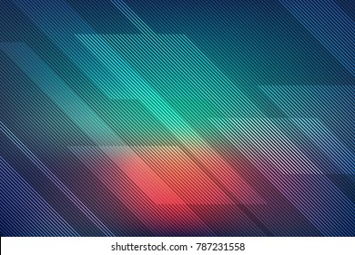 Abstract green background with diagonal lines