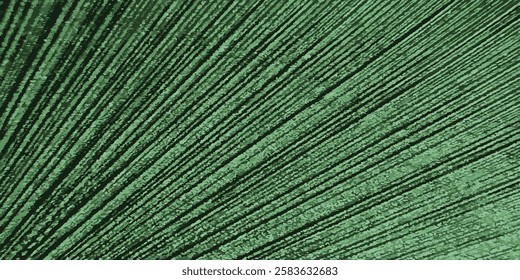 Abstract green background with diagonal stripes. Vector illustration