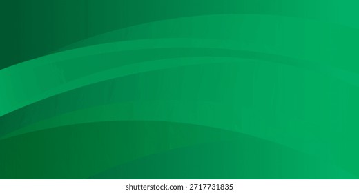 Fundo verde abstrato com elemento de curva dinâmica. Moderno conceito ecológico para design de apresentação, website, banners, papéis de parede, brochura, cartazes