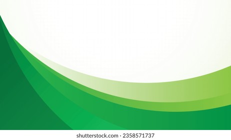 Resumen de fondo verde. Composición dinámica de formas. Vector Eps10