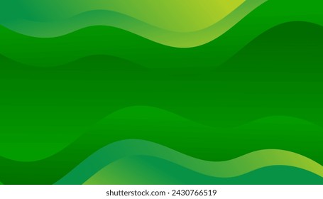 Fondo verde abstracto. Composición de formas dinámicas. adecuado para fondo, papel pintado, pantalla de inicio, tema. vector eps 10