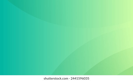 Abstract green background. Dynamic shapes composition. Creative illustration for poster, web, landing, page, cover, EPS 10