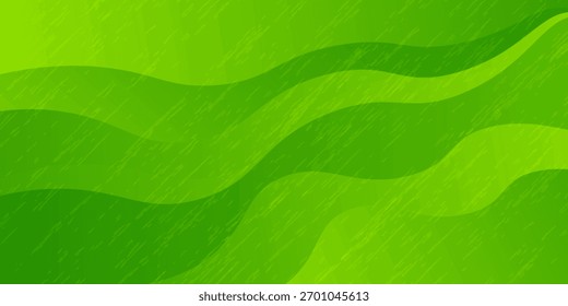 Fondo verde Abstractas. Composición de Formas dinámicas. Vector Eps10