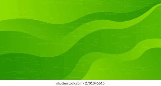 Abstract green background. Dynamic shapes composition. Eps10 vector