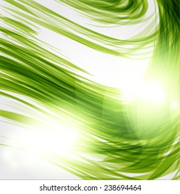 Abstract green background. Ecological concept in green colors