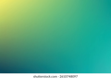 Abstract green background emerald petrol teal lime yellow white abstract background. Color gradient blend. 