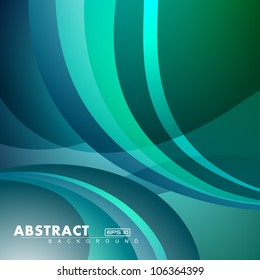 Abstract green background. EPS 10.