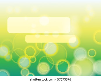 Abstract green background in EPS-10