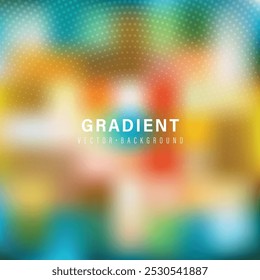 Abstract green background. Flow wave with dot landscape. Pattern point visualization. Technology vector illustration.