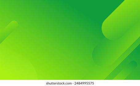 Abstract green background. geometric shapes background for flyer, poster, brochure, cover
